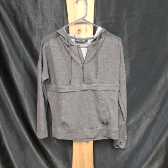 Under Armour Charcoal Pullover Hoodie - Picture 1 of 12